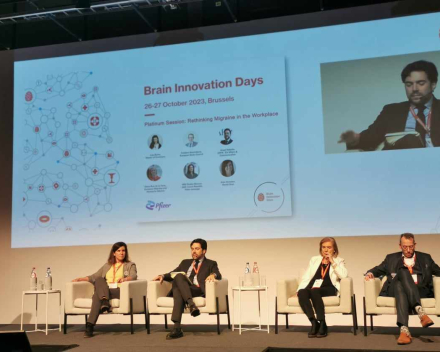 De 3e editie van de Brain Innovation Days vond plaats op 26 en 27 oktober 2023 in Brussel (België) onder het overkoepelende thema "Het brein in de 21e eeuw", waarbij het bouwen aan veerkracht en een betere gezondheid van de hersenen voor toekomstige generaties centraal stond en het vergroten van de bereidheid van onze hersenen om zich aan te passen aan een steeds veranderende omgeving. Kijk terug op de twee bomvolle dagen van hersen innovatie op hoog niveau!  Vertegenwoordigers van EMHA en Hoofd-Stuk...