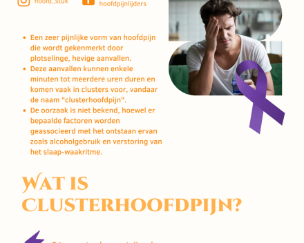 clusterhoofdpijn bewustzijnsdag