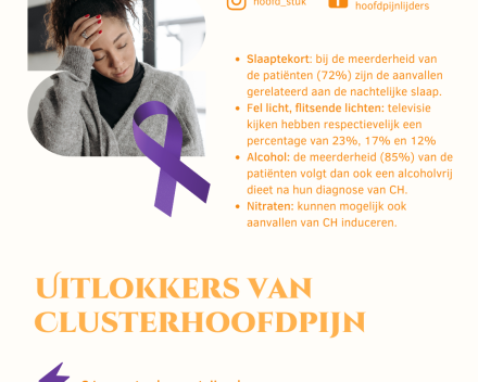 clusterhoofdpijn bewustzijnsdag