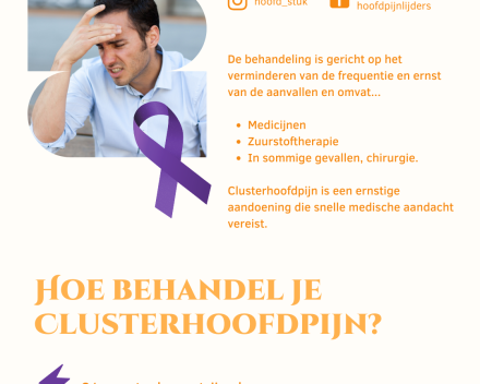 clusterhoofdpijn bewustzijnsdag