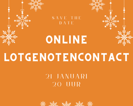 Online lotgenotencontacten voorjaar 2025